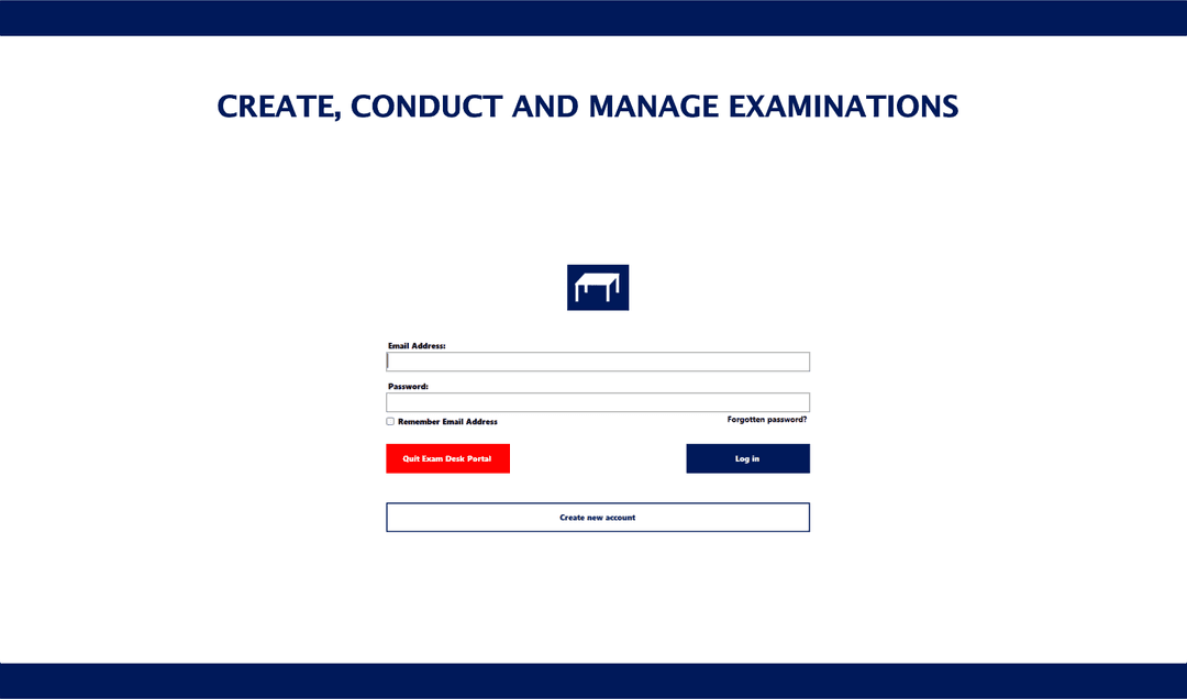 Exam Portal Illustration