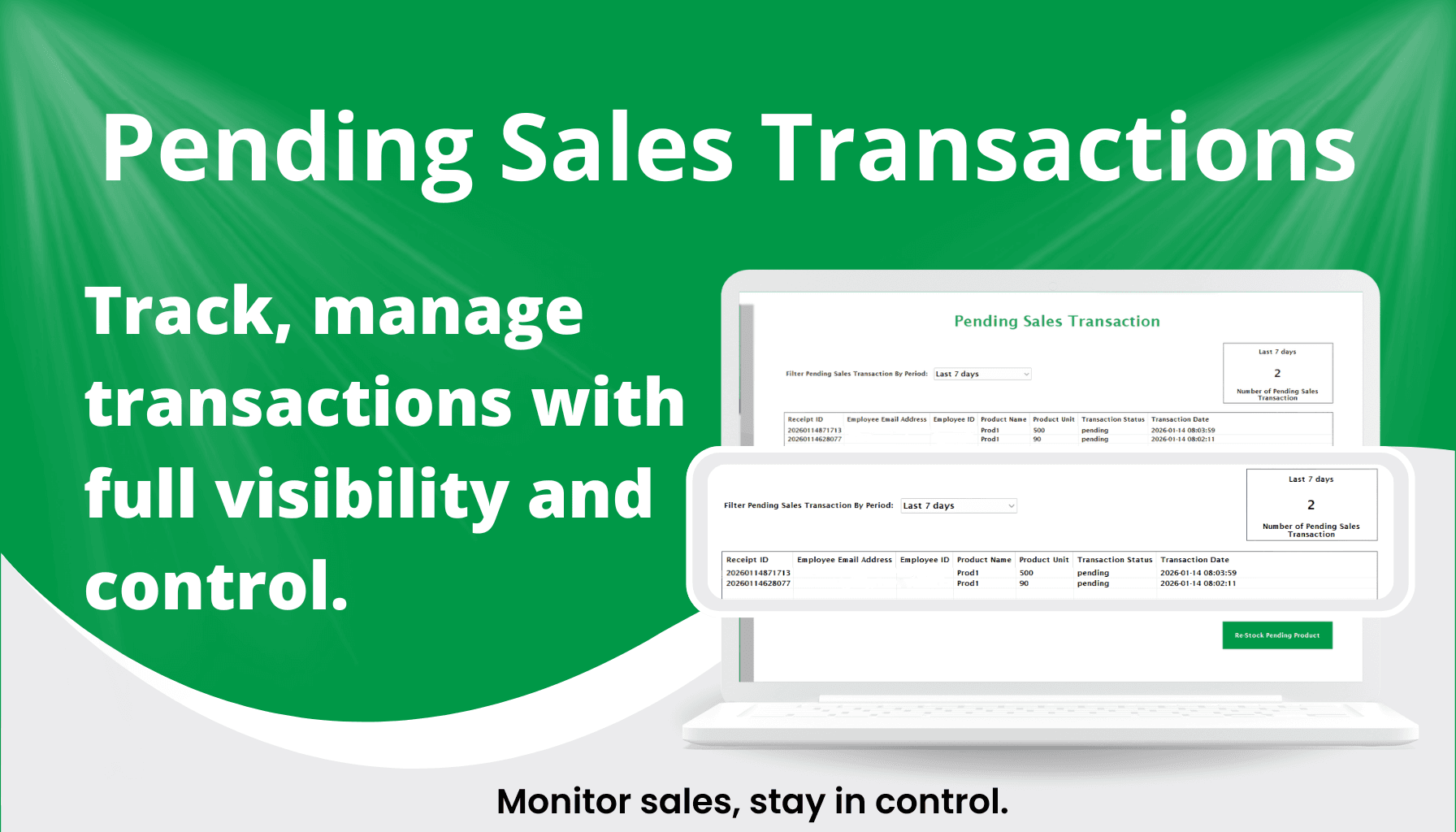 Benefits of Using the Pending Sales Transaction Feature on Codedbus-POS